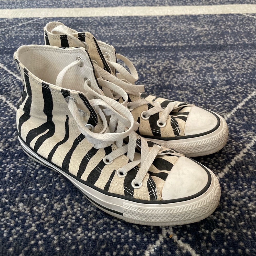 converse chuck taylor all star high ‘zebra stripe’
